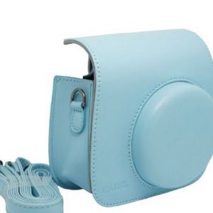 blue polaroid case